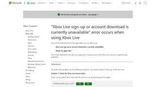 
                            5. Xbox Live Error Message | Sign-up or Account Download ...