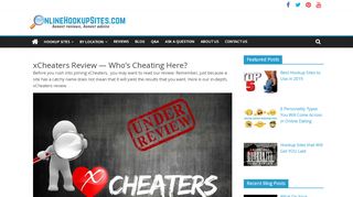 
                            6. xCheaters Review — Who's Cheating Here? - Online Hookup Sites