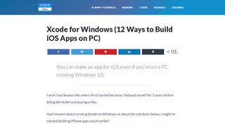 
                            8. Xcode for Windows (12 Ways to Build iOS Apps on PC)