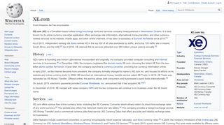 
                            9. XE.com - Wikipedia