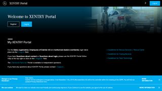 
                            7. XENTRY Portal - Home