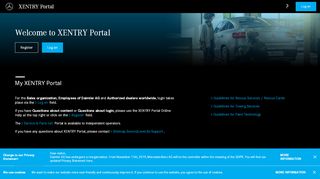
                            1. XENTRY Portal - xentry-int1.daimler.com
