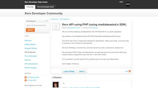 
                            1. Xero Community - Xero API using PHP