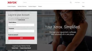 
                            11. Xerox Login - accounts.xerox.com