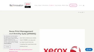 
                            3. Xerox Print Management and Mobility Suite (XPMMS)