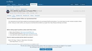 
                            3. XF2 [8WR] XenPorta 2 (Portal) PRO - Extra info | XenForo community