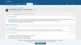 
                            8. XF2 [8WR] XenPorta 2 (Portal) PRO - Updates | XenForo community