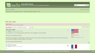 
                            8. XFCE Auto Logon - Linux Mint Forums