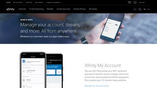 
                            5. Xfinity Mobile Apps