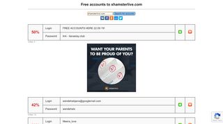 
                            2. xhamsterlive.com - free accounts, logins and passwords