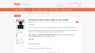 
                            5. Xiaomi account log in and sign up pages are now in English ...