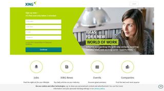 
                            3. XING – For a better working life