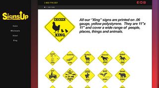 
                            2. “Xing” signs | Signs Up