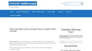 
                            1. XING.com Sign Up Free Account | How to register XING Account