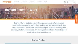 
                            2. Xirrus SD-WAN Wi-Fi & Business Access Point | Riverbed