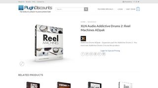 
                            4. XLN Audio Addictive Drums 2: Reel Machines ADpak – Plugin ...