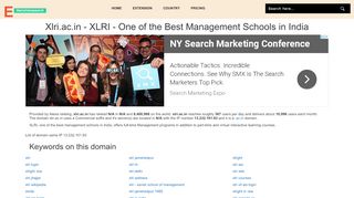 
                            5. xlri.ac.in - XLRI - One of the Best Management …