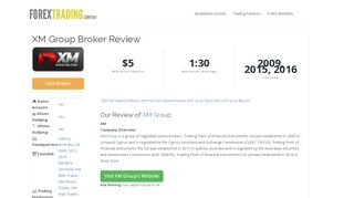 
                            6. XM Group Forex Broker Review: Sign Up Bonus, Spreads ...