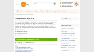 
                            8. XM WebTrader von Sirix im großen Test - betrug.org