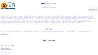 
                            2. XMail Home Page