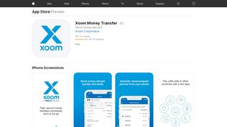 
                            9. ‎Xoom Money Transfer on the App Store - apps.apple.com