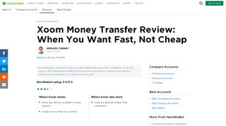
                            2. Xoom Money Transfer Review: When You Want Fast, Not Cheap ...