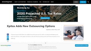 
                            8. Xpitax Adds New Outsourcing Options | Accounting Today