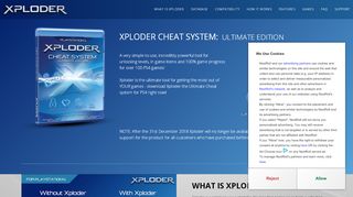 
                            6. Xploder - Game Cheats System