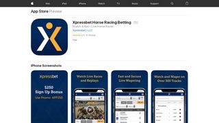 
                            5. ‎Xpressbet Horse Racing Betting on the App Store
