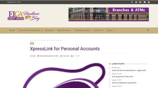 
                            7. XpressLink for Personal Accounts - ELGA Headlines - …