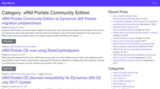 
                            9. xRM Portals Community Edition – Alan Mervitz