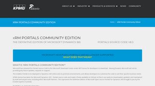 
                            3. xRM Portals Community Edition · KPMG Adoxio