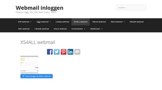 
                            8. XS4ALL webmail | Webmail inloggen