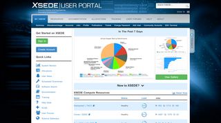
                            1. XSEDE User Portal | My XSEDE