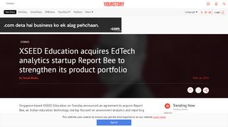 
                            8. XSEED Education acquires EdTech analytics startup Report ...