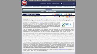 
                            9. XSELL Technologies Announces Thomas Gibson Has Joined the Firm ...