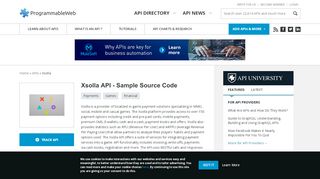 
                            9. Xsolla API Source Code Samples | ProgrammableWeb