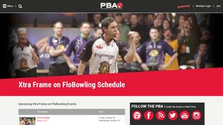 
                            1. Xtra Frame on FloBowling Schedule | PBA.com