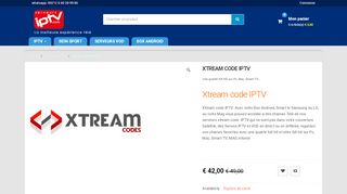 
                            6. Xtream code IPTV - Serveurs-iptv.com