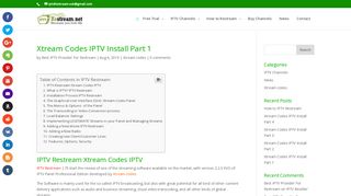 
                            9. Xtream Codes IPTV Install Part 1 - IPTV Restream …