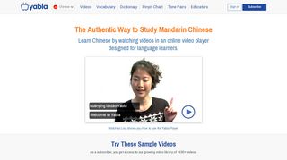 
                            7. Yabla Chinese Video Immersion - The Authentic Way to Learn ...