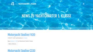 
                            7. Yachtcharter 1. Klasse - 1-klasse-yachten.de