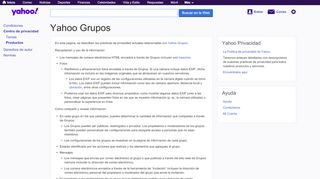 
                            4. Yahoo Grupos