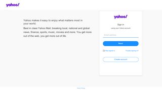 
                            2. Yahoo - login - Yahoo Developer Network