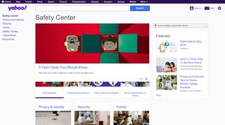 
                            3. Yahoo Safety - Home