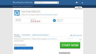 
                            9. Yak-Chat-3300 2.1 Download - yakchat.exe