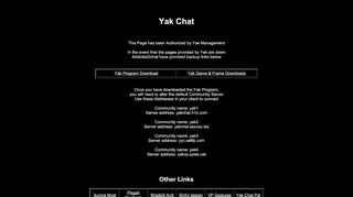 
                            5. Yak Chat D/L Backup