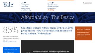 
                            4. Yale Financial Aid - Yale Admissions - Yale University