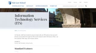 
                            5. Yale Office 365 Email - Yale Law School