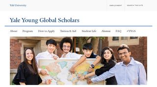 
                            4. Yale Young Global Scholars: Welcome